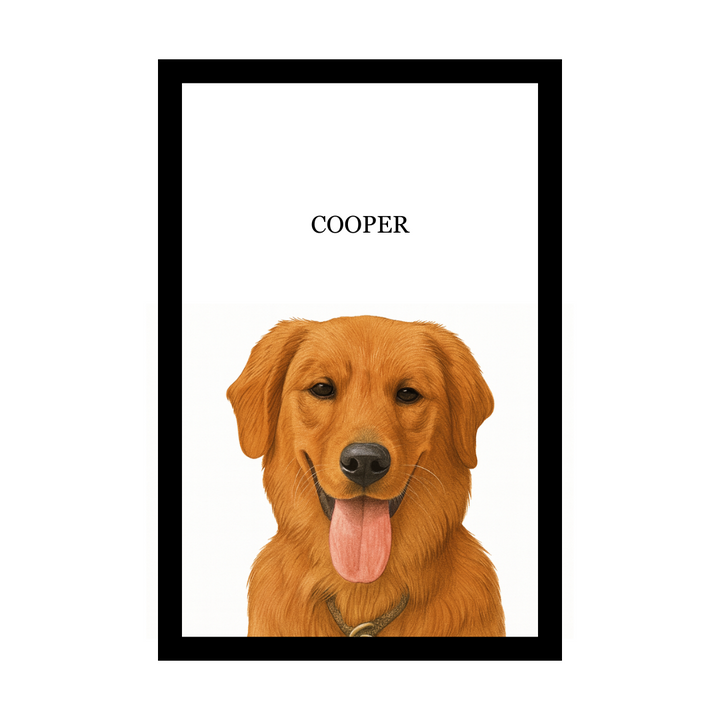 Custom Pet Portrait - Minimalistic theme