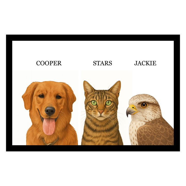 Custom Pet Portrait - Minimalistic theme