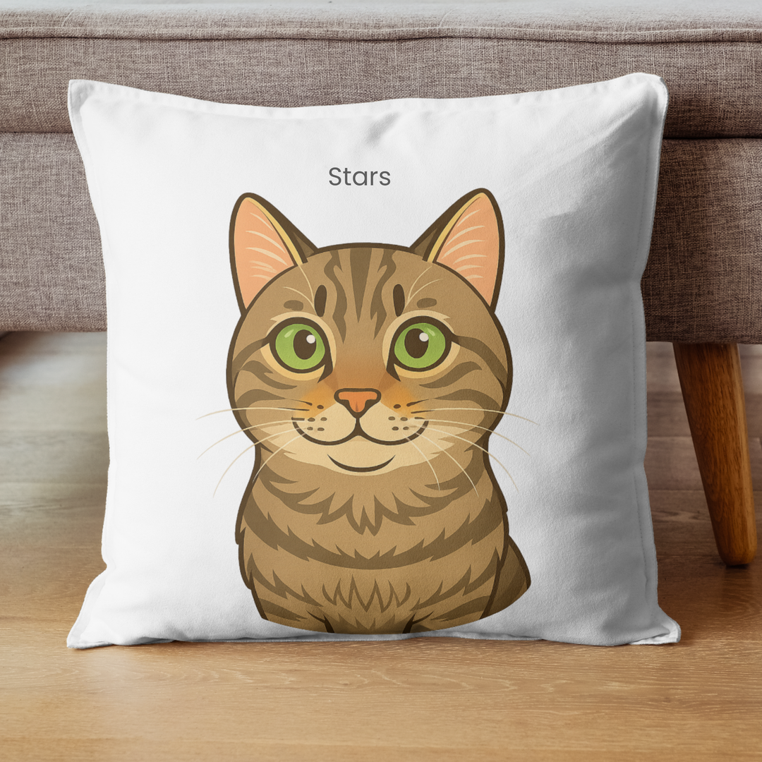 Custom Pet Pillow  - Cartoon Style