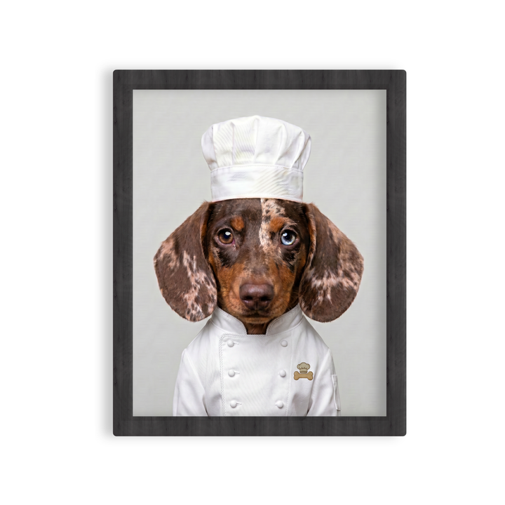 Custom Pet Portrait - Chef Style