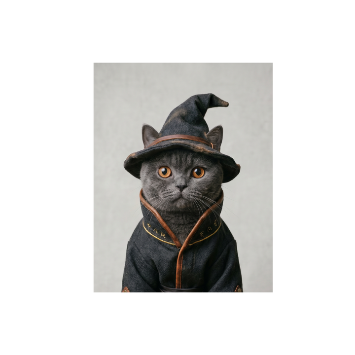 Custom Pet Portrait - Wizard Style