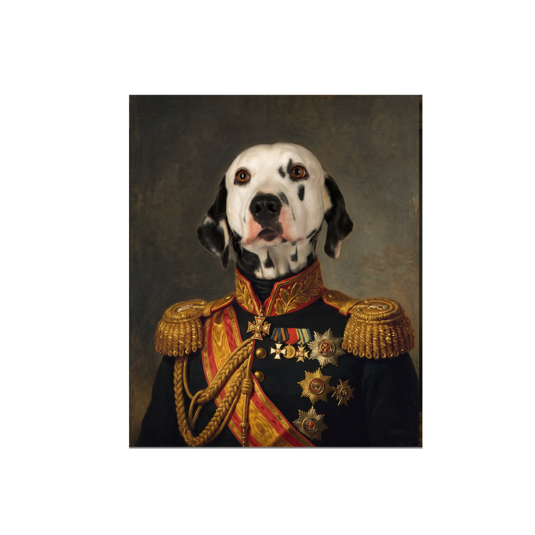 Custom Pet Portrait - Royalty Style