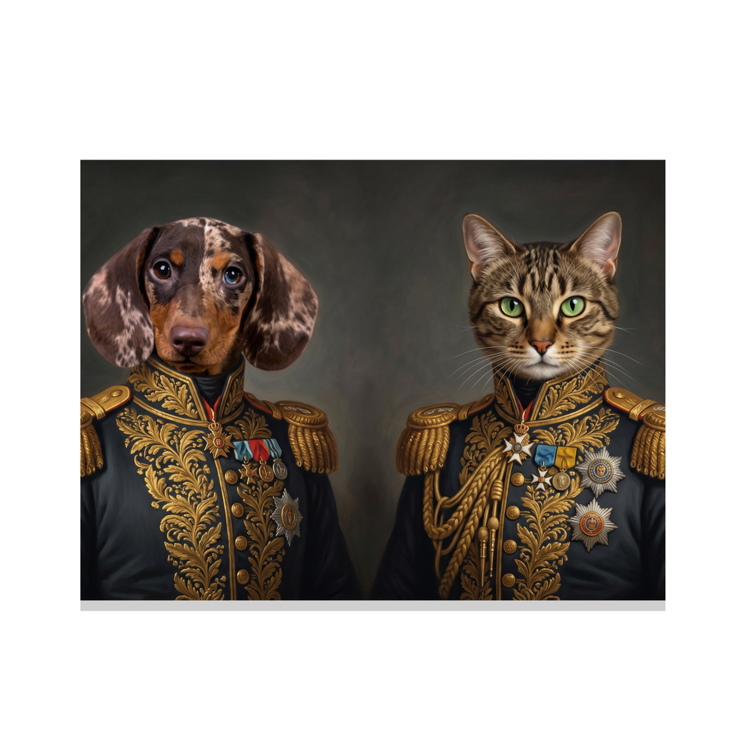 Custom Pet Portrait - Royalty Style