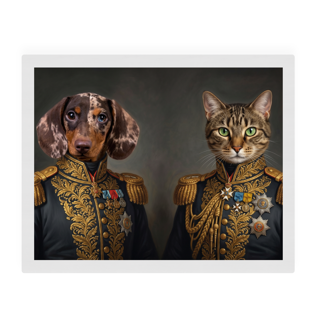 Custom Pet Portrait - Royalty Style