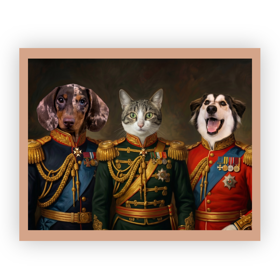 Custom Pet Portrait - Royalty Style