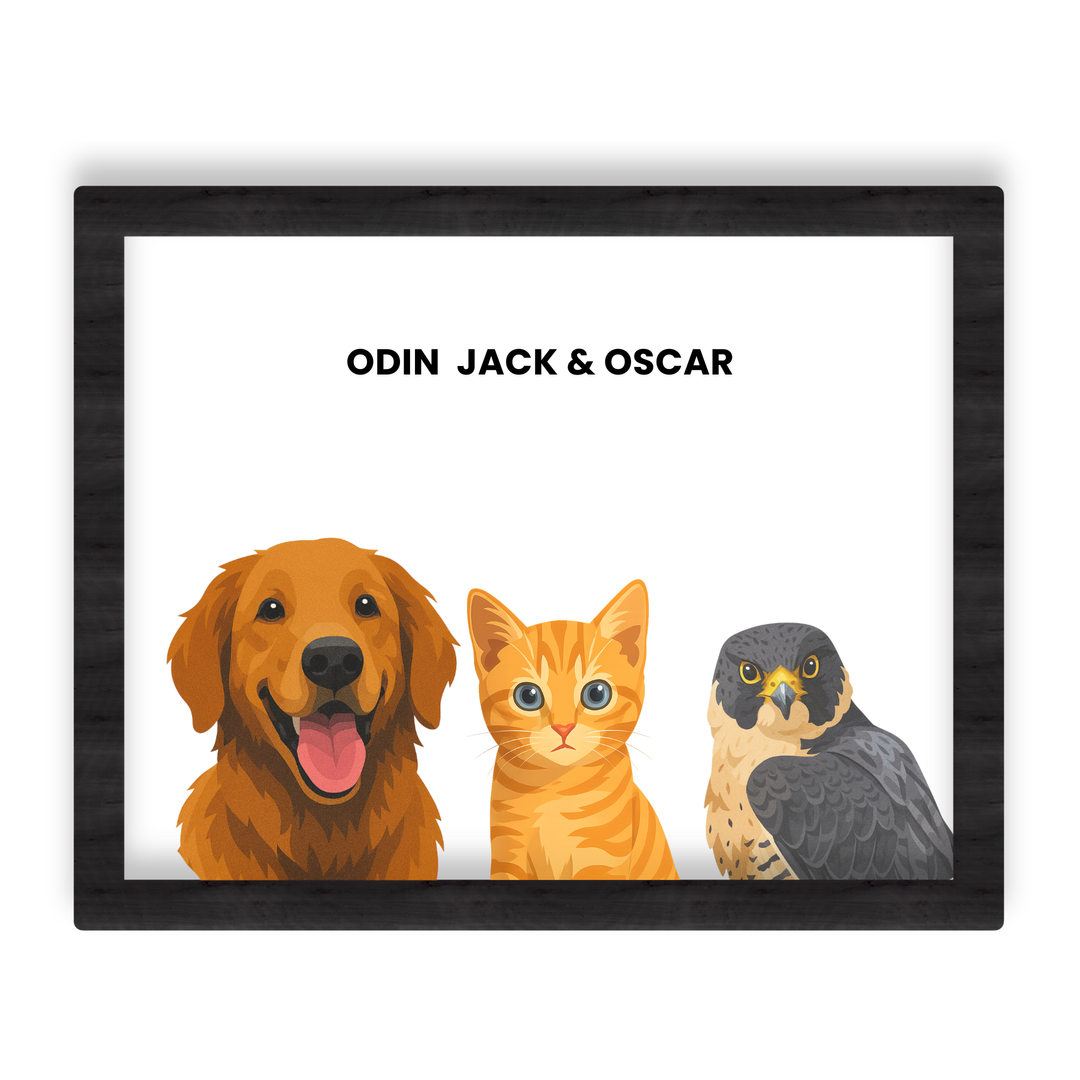 Custom Pet Portrait - Original Style