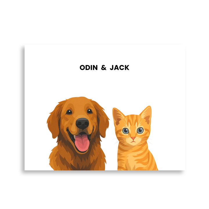Custom Pet Portrait - Original Style