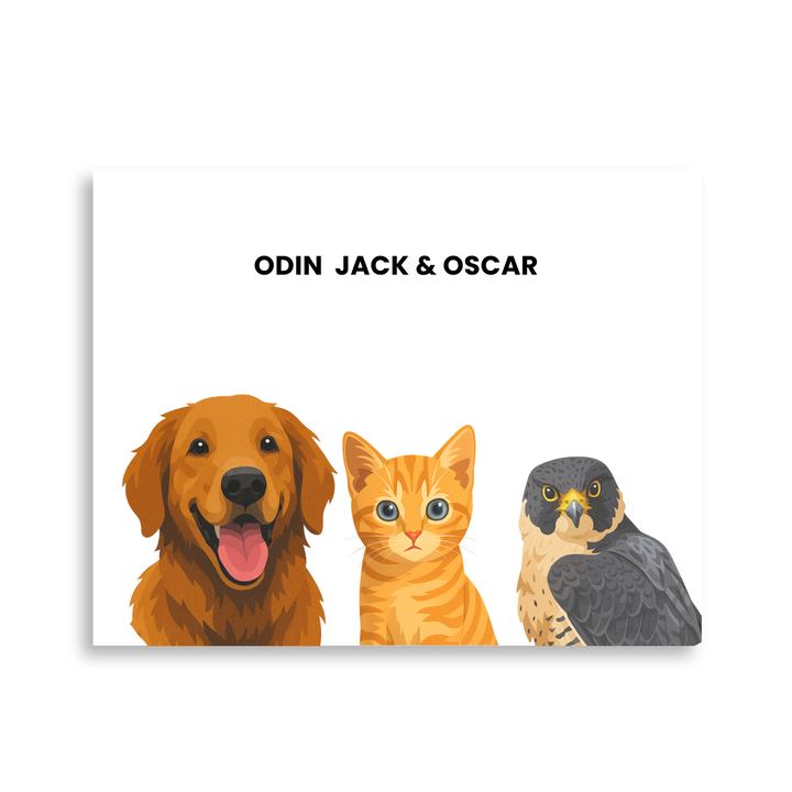 Custom Pet Portrait - Original Style