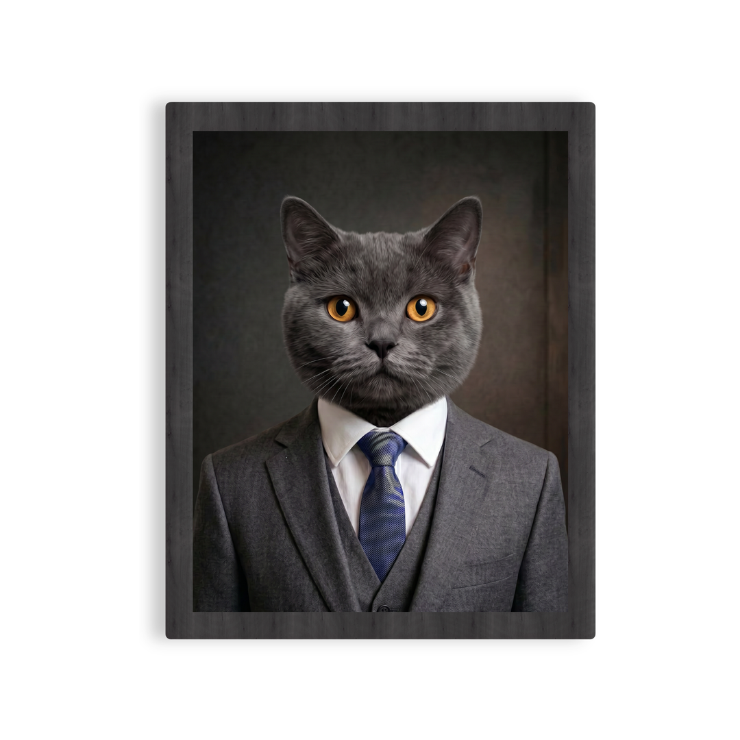 Custom Pet Portrait - CEO Style