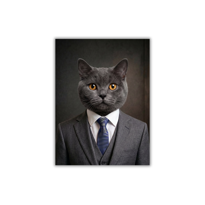 Custom Pet Portrait - CEO Style