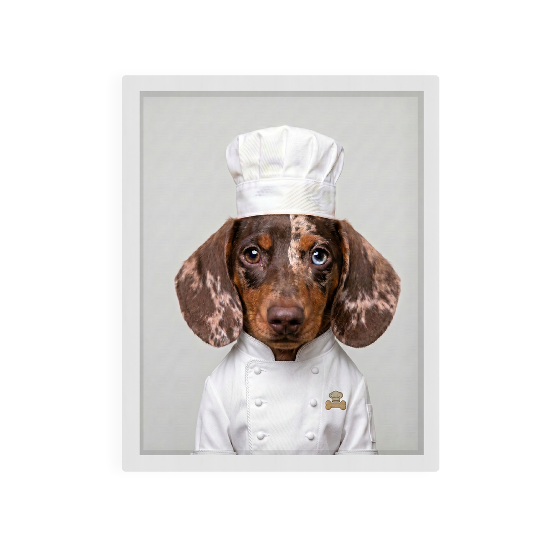 Custom Pet Portrait - Chef Style